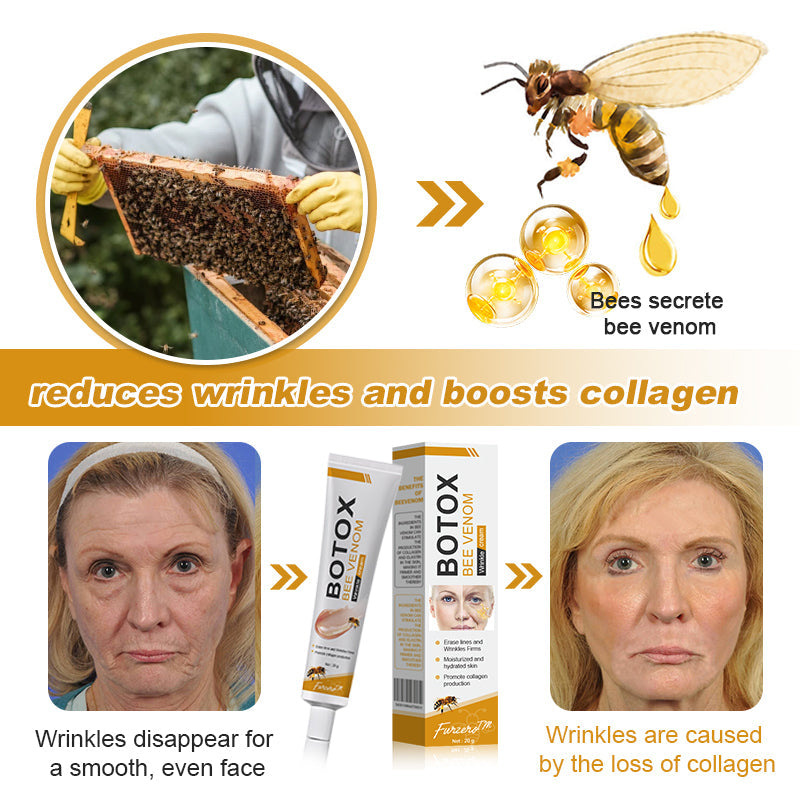 💫🍀Made and Shipped from the USA ✅Furzero™ Botox Bee Venom Wrinkle Removal Cream-Last Day Promotion 70% OFF