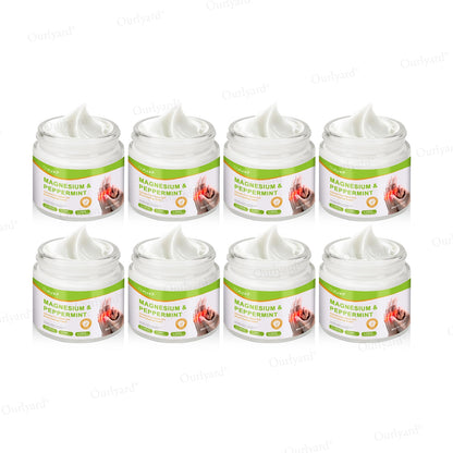 👨‍⚕️☘️Made and Shipped from the USA✅Ourlyard® Magnesium & Peppermint Arthritis Pain Relief and Bone Healing Cream(✅Quick and lasting solution to arthritis, rheumatism, muscle spasms, sports injuries) 🔥LAST DAY 70% OFF
